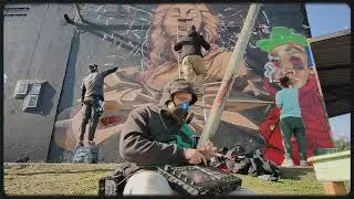 Graffiti & Beats - Daro357, Hosman, JPU - Finger Drumming #mpclive #akaipro