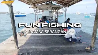 ‼️MANCING SANTAI di Keramba Pak Wayan Apel Serangan Bali 2025‼️Strike sampai capek... 
