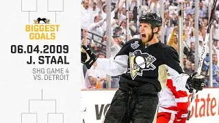 Jordan Staal's Short-Handed Goal Against Detroit in the Final | Biggest Goals in Penguins History