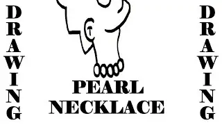 Как рисовать PEARL NECKLACE Шаг за шагом EASY