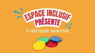 Set de 4 mini Dynair sensoriels | Espace Inclusif