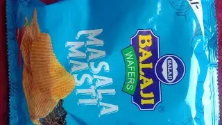 Balaji Wafer Masala Masti Unboxing & Review। Potato 🥔Chips ingredients। #unboxing #review #video
