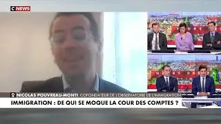 CNEWS — Rapport de la Cour des comptes sur l'immigration irrégulière | 6 janvier 2024