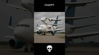 Asking ChatGPT To Create Cursed Plane Images💀 #chatgpt #aviation #ai #plen
