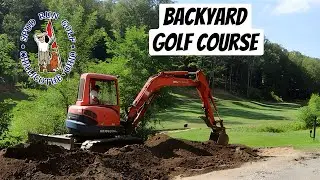 DIY Backyard Golf Course Maintenance & Tee Box Upgrade!
