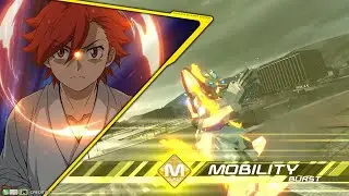 Sekai Kamiki Try Burning Gundam Arcade mode: Mobile Suit Gundam Extreme Vs. 2 XBoost