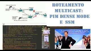 Roteie em Multicast:  PIM Dense Mode e SSM