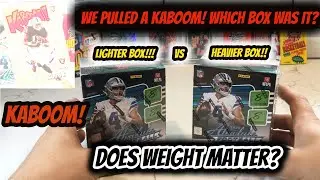 How To Pull a KABOOM: 2020 Absolute Football Blaster - Does Weight Matter!? Which Box Was It?
