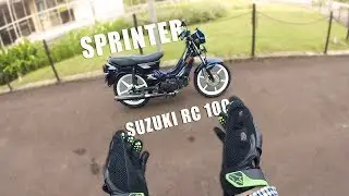 NYOBAIN MOTOR TUA, SUZUKI RC 100 SPRINTER !!! #Motovlog Indonesia
