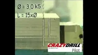 MIKRON CrazyDrill Pilot - Kleinstbohrer VHM