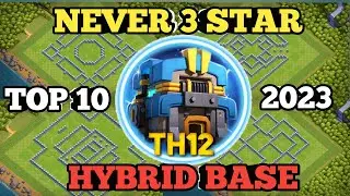 НОВАЯ ГИБРИДНАЯ БАЗА TH12 ТОП-10 С ОБНОВЛЕННОЙ ССЫЛКОЙ 2023 АНТИ-3-ЗВЕЗДОЧНАЯ БАЗА