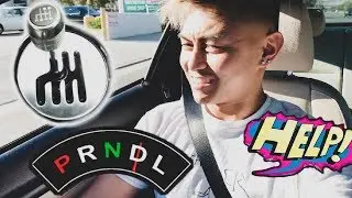 Learning How To Drive Stick Shift! (FAIL)