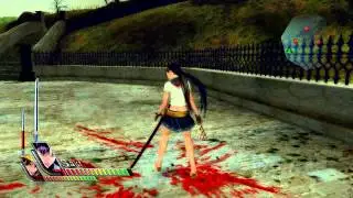 Let's Play Onechanbara Bikini Samurai Squad (Blind) Commentary pt 1