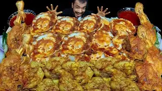 Eating Show Mutton Fat Curry With Rice Asmr Eating Spicy Chicken Curry Mukbang Eating Video Eggcurry