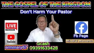 Don't Harm Your Pastor/ Psalm 105:15