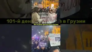 Грузия: 101-й день протестов