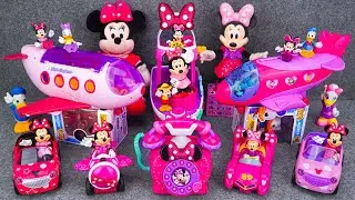 Mickey ASMR🐭 Satisfying with Unboxing Disney Minnie Mouse Mini Airplane Playset | Review Toys ASMR