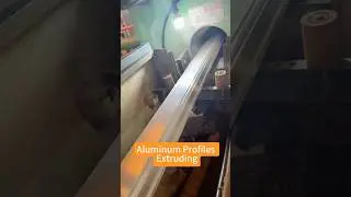 Aluminum Extrusion Profiles Manufacturing Process #aluminiumprofile #extruder #extrusion #aluminium