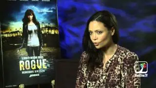 Thandie Newton talks Rogue, Tupac and Family