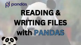 BEGINNER Read and Write CSV, EXCEL & JSON Files using PANDAS #datascientist #pandas
