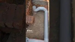 Indian toilet seat me p_ trap lagane ka sahi tarika#shorts