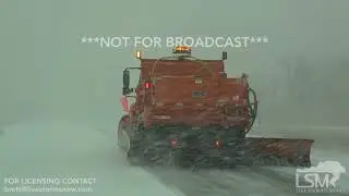 1-22-2018 Storm Lake, Iowa - Whiteout Blizzard Conditions