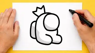 HOW TO DRAW MINI AMONG US