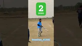 2 Runs #cricket #viratkohli #ipl #ronaldo #rohitsharma #skating #sports #shorts #live #vlog #trend