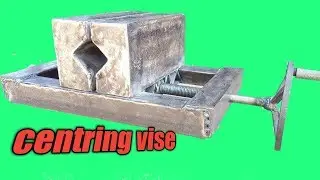 Homemade  Vice || how to make self centering vise