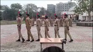 NCC Cadets Drill movements learn karte huye DST procedure #ncc_army #army #trending