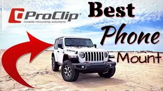 Обзор крепления для телефона Jeep Wrangler JL ProClip USA