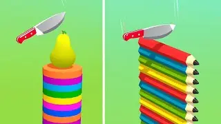 Slice It All Gameplay! Satisfying and Relaxing ASMR Slicing Video NEW UPDATE