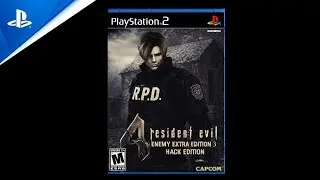 NOVO RESIDENT EVIL 4 (MOD ENEMY EXTRA EDITION) LEON CHEGOU PRA DOMINAR 100% ATUALIZADO PLAYSTATION 2