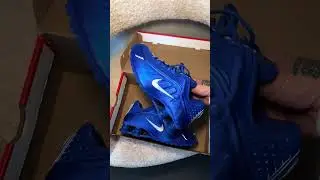 UNBOXING NIKE SHOX R4 🇪🇸 'LAS 4 MUELLES'' Racer blue original #sneakers  by 🅰🅽🅳🆁🅴🅰🅼🅿🅳🆂 @nike