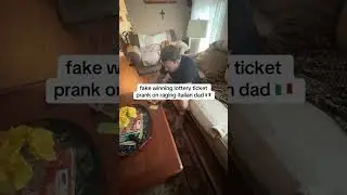Fake winning lottery ticket prank 😂😂
