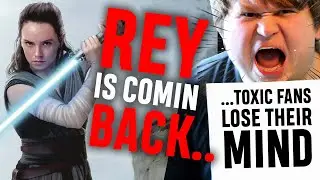 Daisy Ridley will return as Rey & The Fandom Menace is losing it's mind...