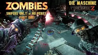 Cold War Zombies Snipers Only + No Perks Challenge Firebase Z (Part One)