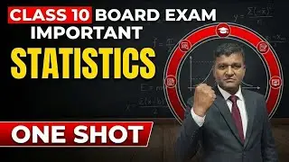 Class 10 Maths Statistics | Mean, Median & Mode | One Shot |