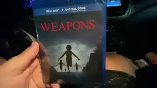 WEAPONS, BLU-RAY MOVIE UNBOXING, DAY AFTER NEW RELEASE TUESDAY! 10/15/25