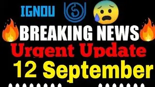 IGNOU 2024 Exam Important Tips🔥 | IGNOU 2024
