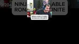 Ninja and StableRonaldo reunite‼️ #faze #clips #stableronaldo #fortnite #ninja