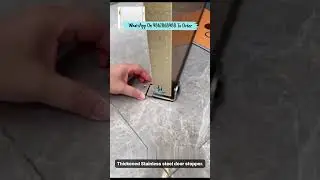 *Heavy Quality Thickened Stainless steel door stop hidden door stopper floor holder