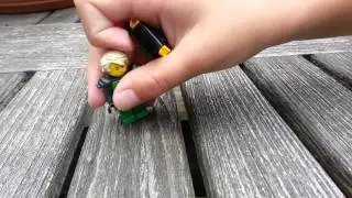 Мои собственные волосы Lego Ninjago для Ллойда ZX и других персонажей.