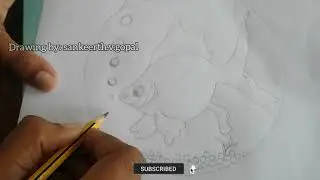 How to draw a fish in light bulb || easy pencil drawing || learn to draw &agrave;nd full drawing video ||