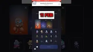 11 Feb pixel tap daily combo | pixel tap daily combo today | pixelverse daily combo #pixeltapkombo