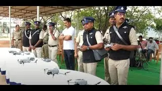 Drone Training for AP Police | SP Harshavardhan Raju In Tirupati || AP Political TV