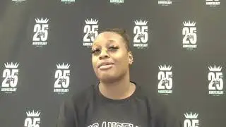 Joyner Holmes New York Liberty Training Camp Availability