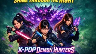 K-POP DEMON HUNTERS 💗⚔️ Shine Through The Night | Epic Battle Begins!