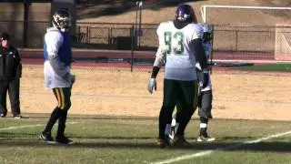 Eric MacLain blocking Stephone Anthony