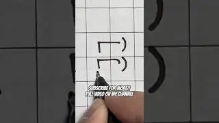 Shadow effect for &ldquo;B&rdquo; shadow letters, shadow alphabets a to z #calligraphy #shadowlettering #letters